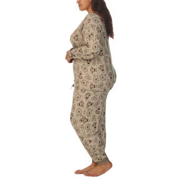 Disney Winnie the Pooh Lounge PJ Set 2-Piece NWT - Picture 8 of 15